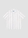 Camp Shirt White Stripe by Garbstore | Couverture & The Garbstore