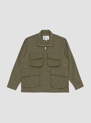 Sangas Second Pattern Shirt Olive by Garbstore | Couverture & The Garbstore