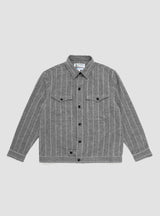Wool CPO Shirt Grey by Garbstore | Couverture & The Garbstore