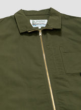 Zip Over Shirt Green by Garbstore | Couverture & The Garbstore