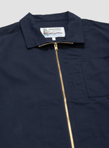 Zip Over Shirt Navy by Garbstore | Couverture & The Garbstore
