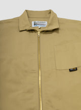 Zip Over Shirt Tan by Garbstore | Couverture & The Garbstore