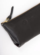 Rubono Leather Pouch Small Black by Slow | Couverture & The Garbstore