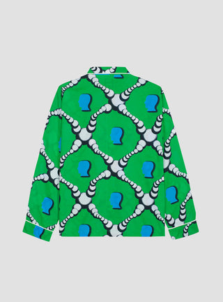 Bubble Pyjama Top Green by Brain Dead | Couverture & The Garbstore