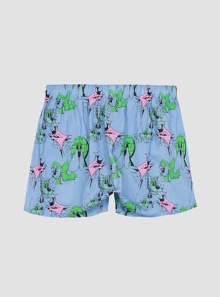 Yard Dawg Boxer Short Blue by Brain Dead | Couverture & The Garbstore