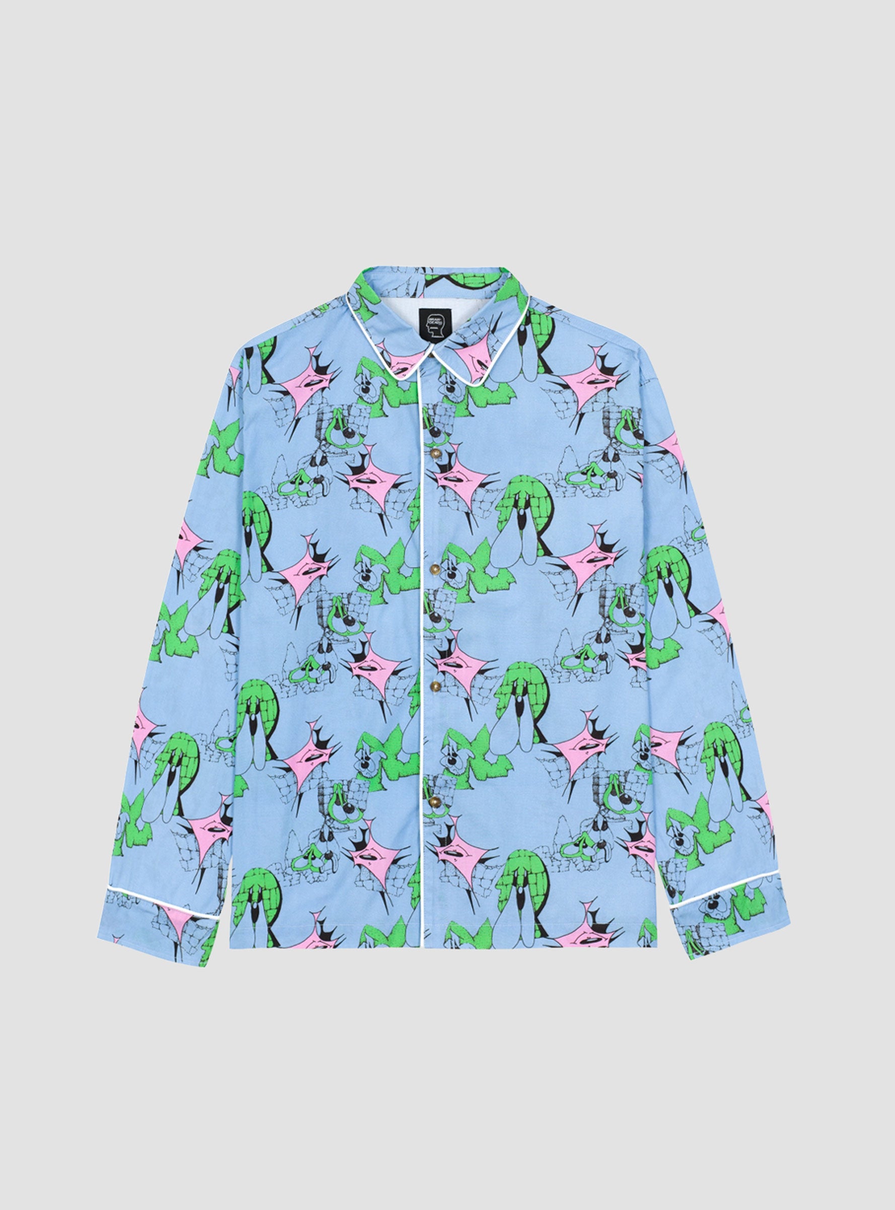 Yard Dawg Pyjama Top Blue by Brain Dead | Couverture & The Garbstore