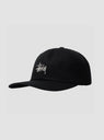 Stock Low Pro Cap Black by Stüssy | Couverture & The Garbstore