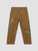Worms Wide Leg Trouser Brown by Brain Dead | Couverture & The Garbstore