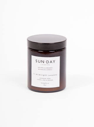 Essential Oil Candle Midnight by Sunday Of London | Couverture & The Garbstore
