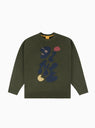 Letterman Knit Sweater Olive by Dime by Couverture & The Garbstore
