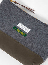 Felt Utility Pouch Grey by The Superior Labor | Couverture & The Garbstore