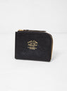 Leather Double Zip Wallet Black by The Superior Labor | Couverture & The Garbstore