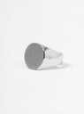 Satin Sterling Silver Oval Ring by Tom Wood | Couverture & The Garbstore