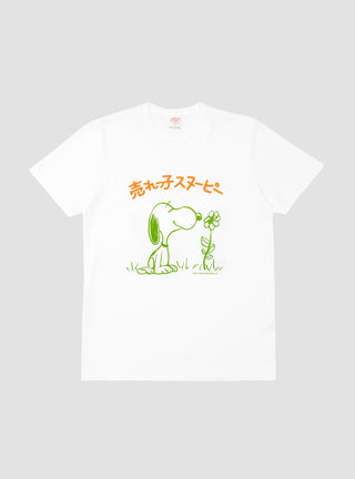 Flower Snoopy T-shirt White by Garbstore x TSPTR | Couverture & The Garbstore
